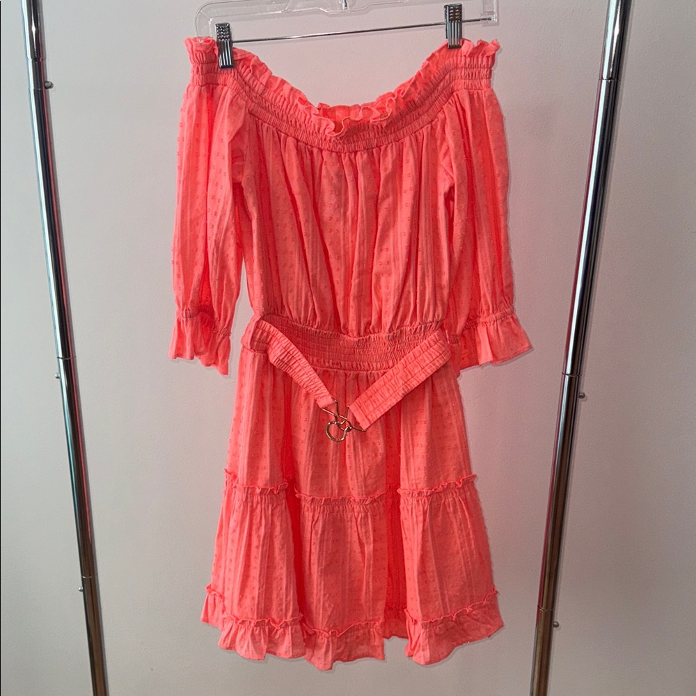 Lilly Pulitzer Vibrant Coral Dress